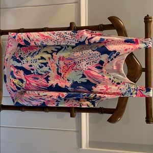 Lilly Pulitzer silk tank size small
